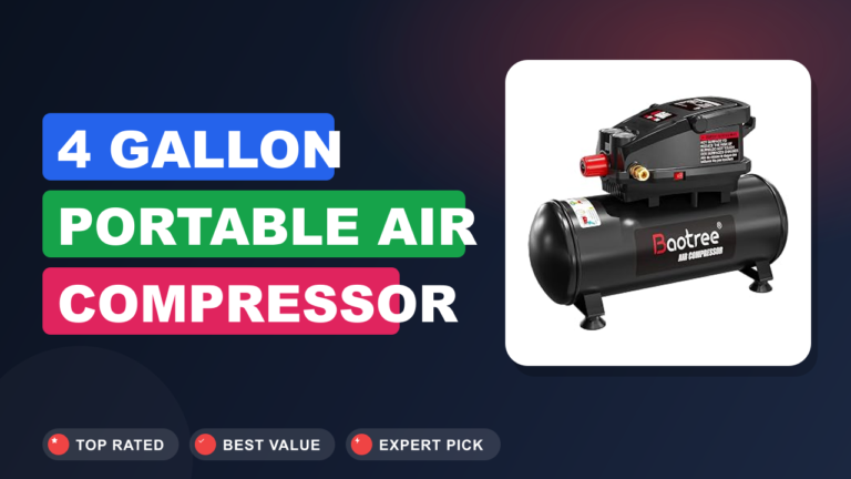 4 Gallon Portable Air Compressor Review