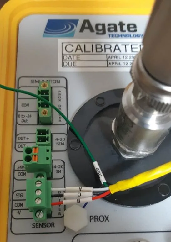 accelerometer sensor input testing