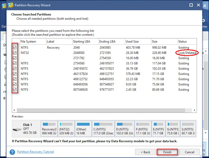 Acer recovery partition