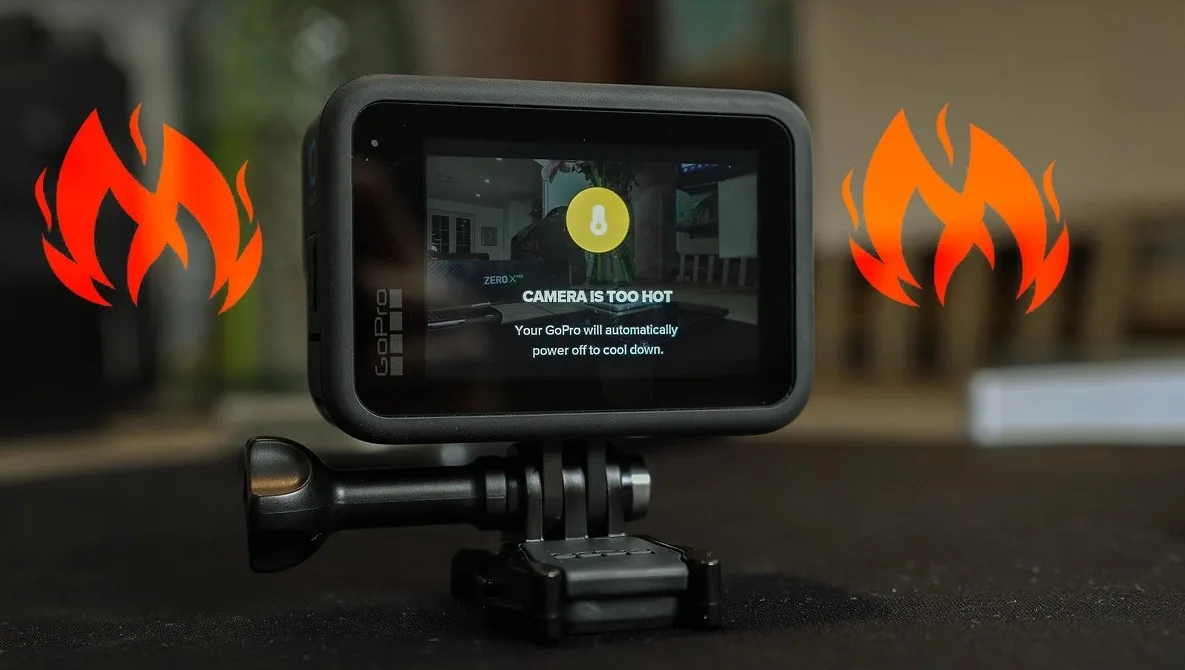 action camera overheating troubleshooting