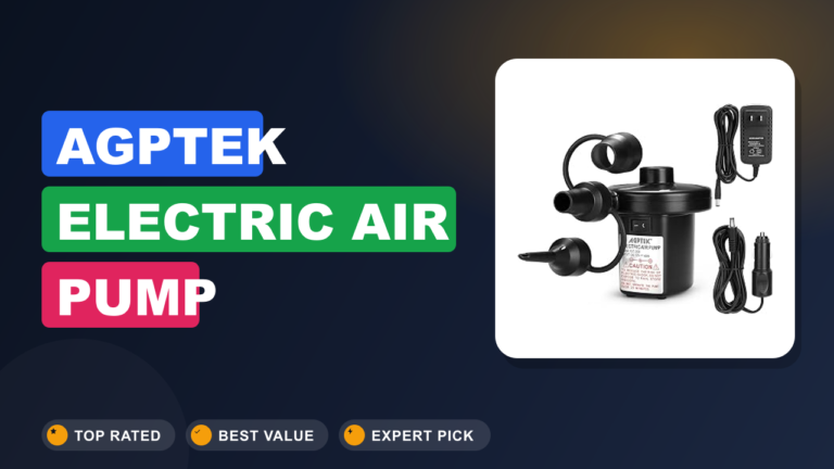 AGPTEK Electric Air Pump Inflatables Review