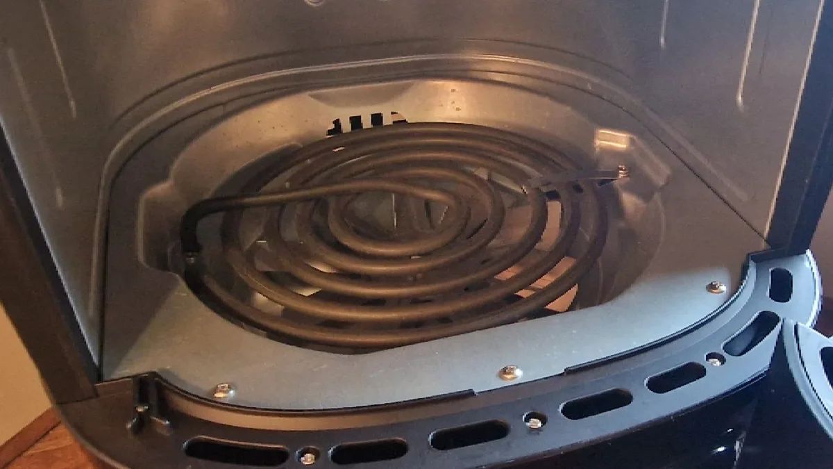 air fryer internal components