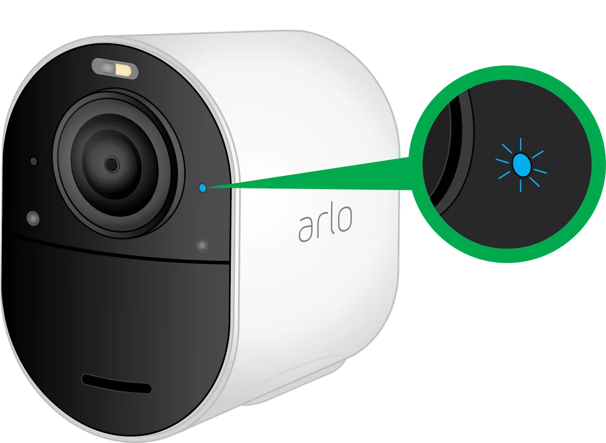 Arlo Pro 4 LED status light