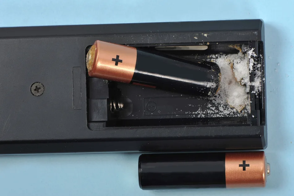 battery compartment corrosion