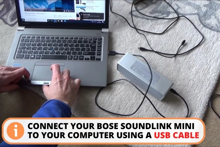 Bose USB cable connection