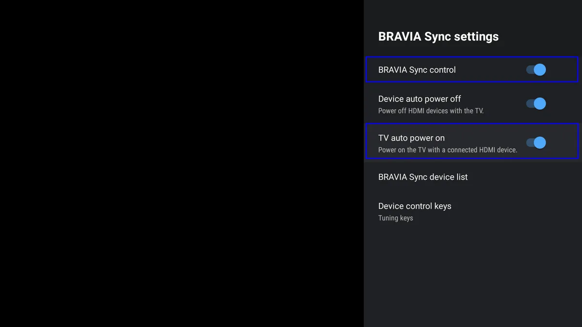 Bravia Sync