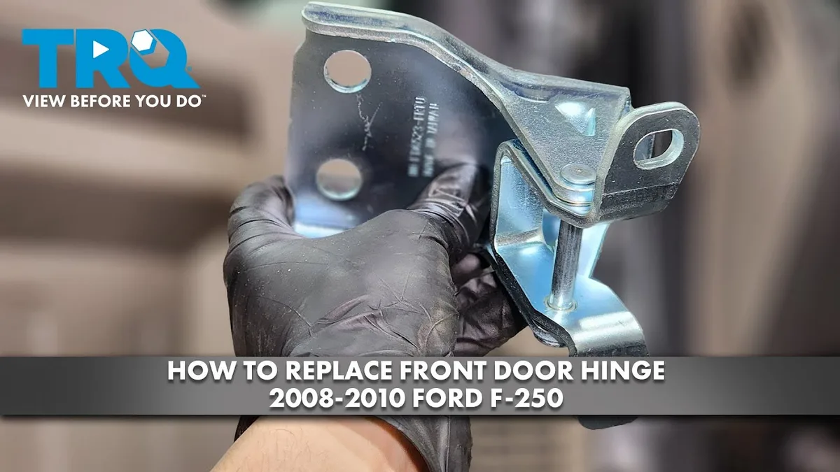 broken wire door hinge boot