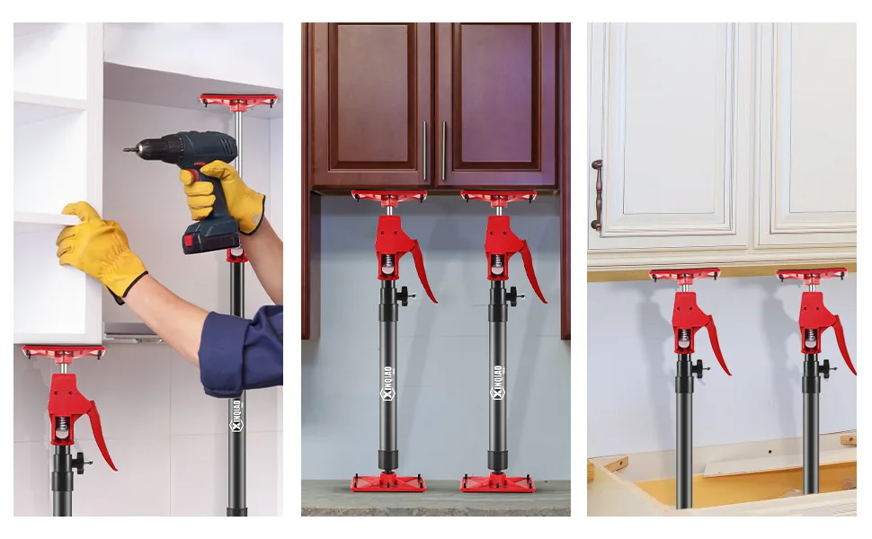 Cabinet jacks / cabinet lifting tools
