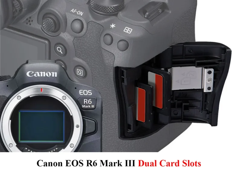 Canon EOS R6 card error