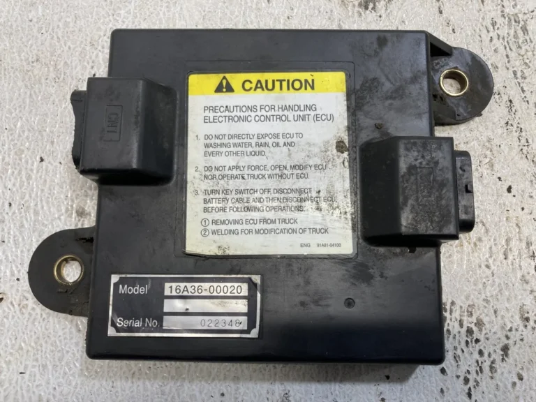 Cat P5000 Throttle Control Switch Troubleshooting