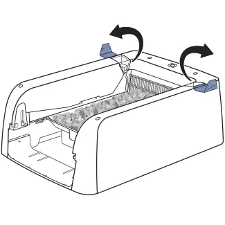 cleaning rake stuck