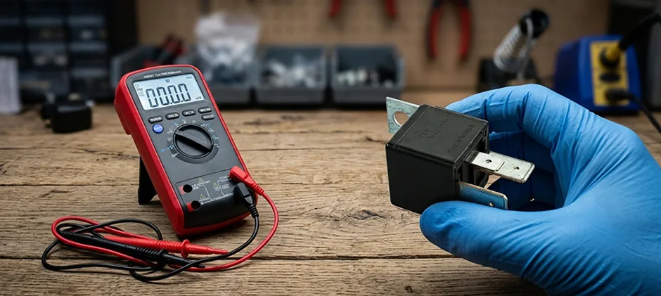 Compressor start relay
