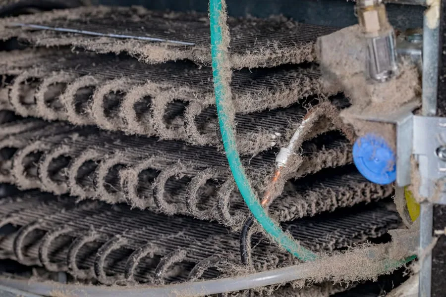 condenser coils cleaning