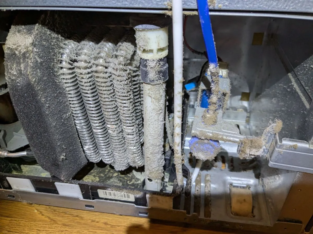 condenser coils cleaning
