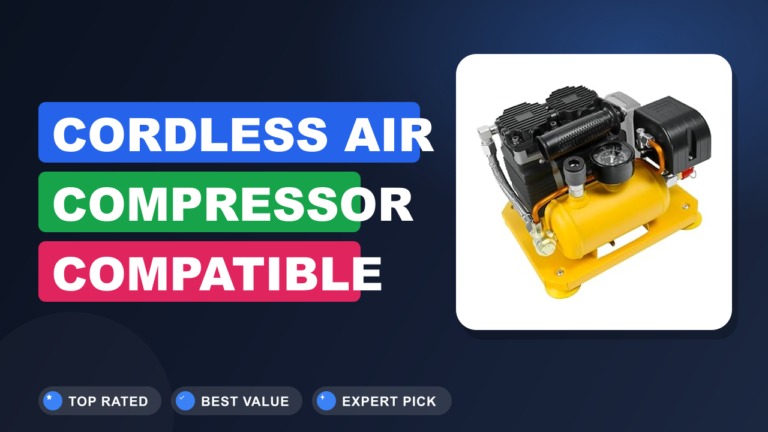 Cordless Air Compressor Compatible Dewalt 20V Review