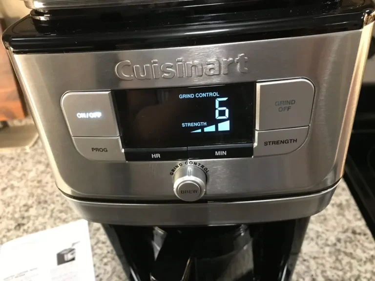 Cuisinart Coffee Maker Buttons Not Working