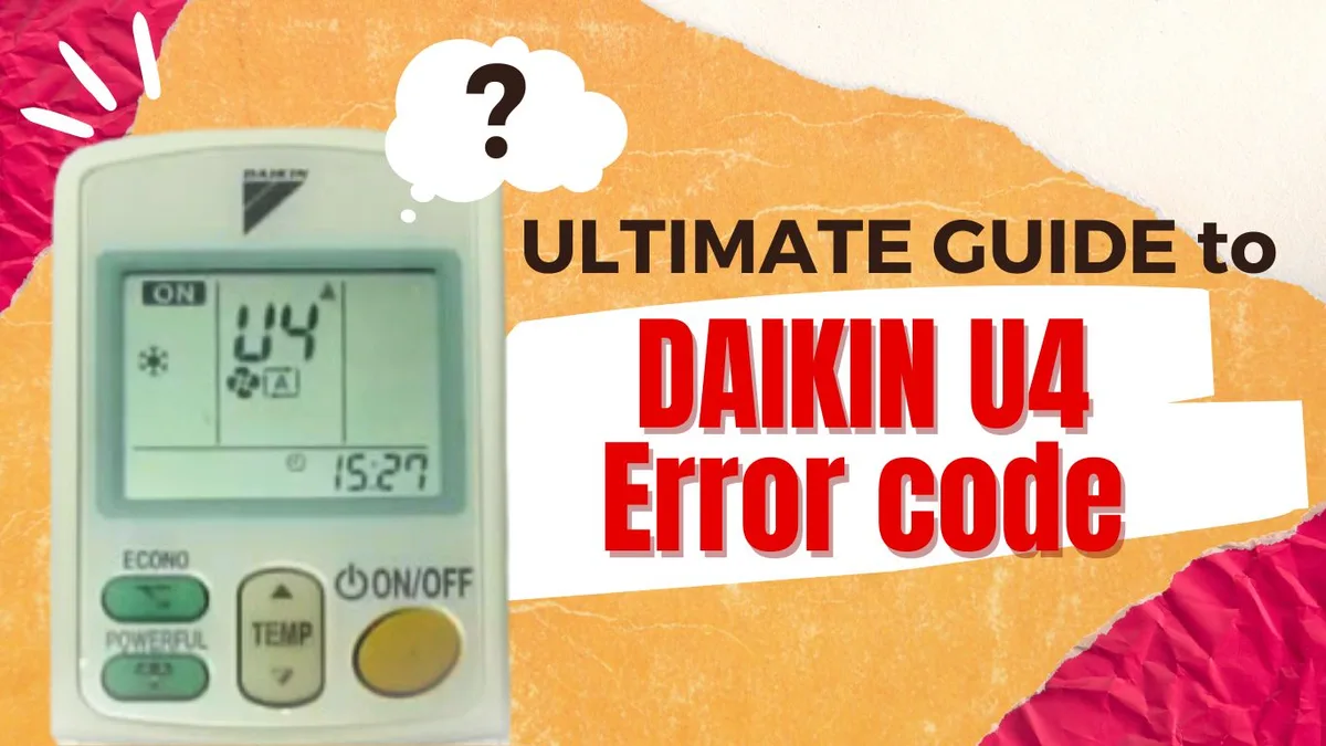 Daikin Split Ac Error Code List