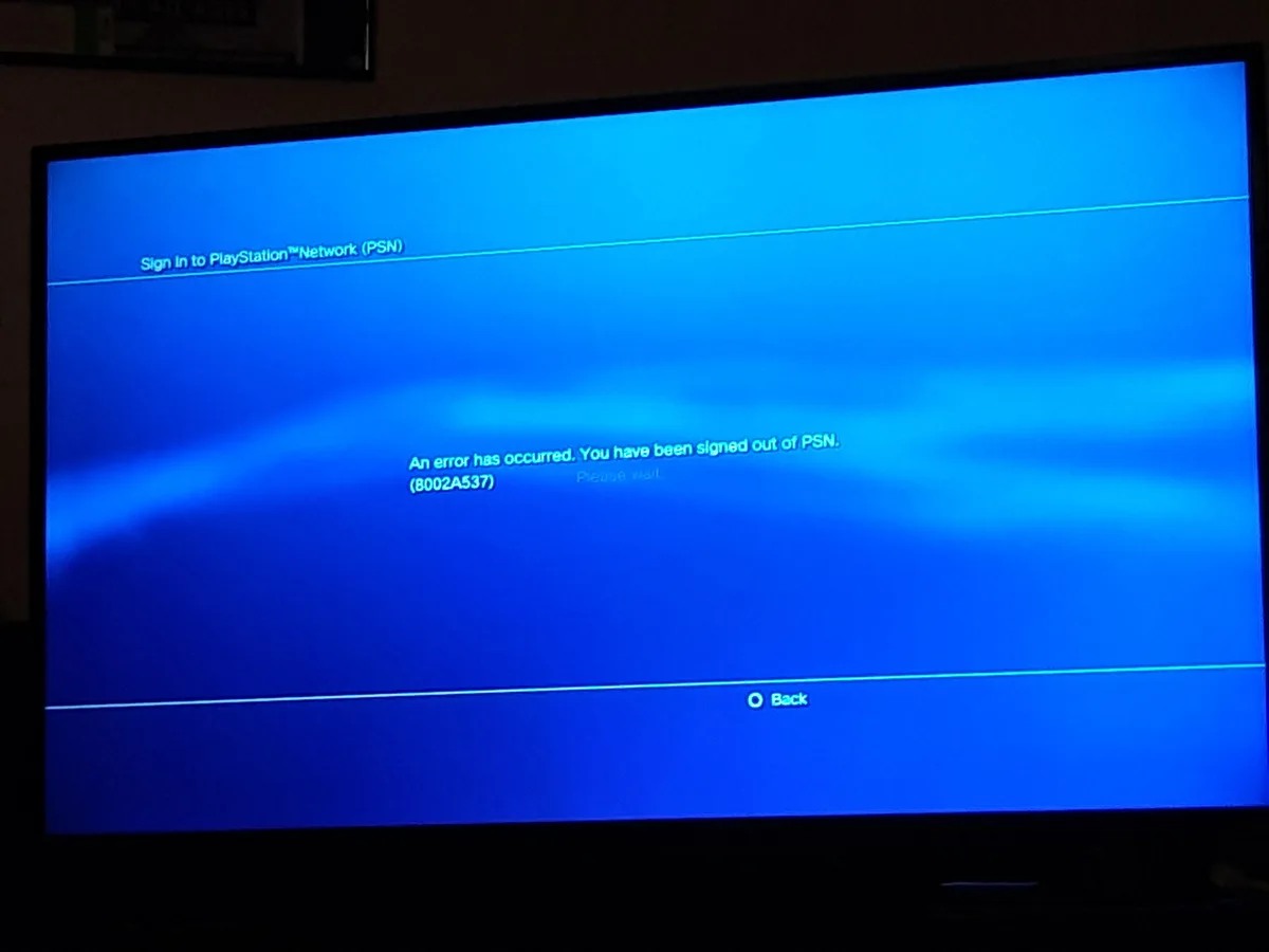 Device Setup Password Ps3 Not Working