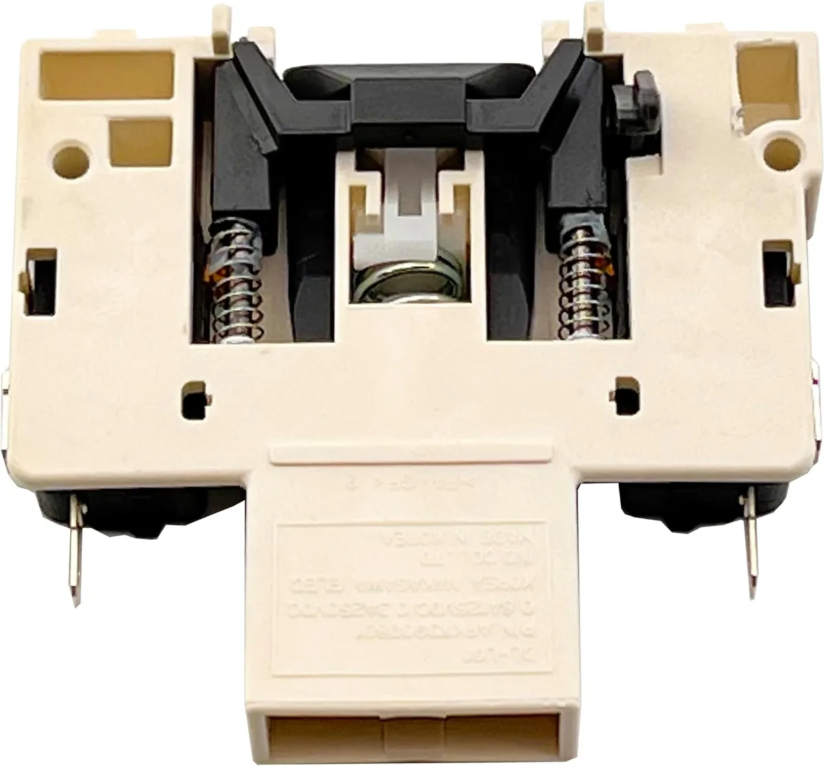 Dishwasher door latch assembly