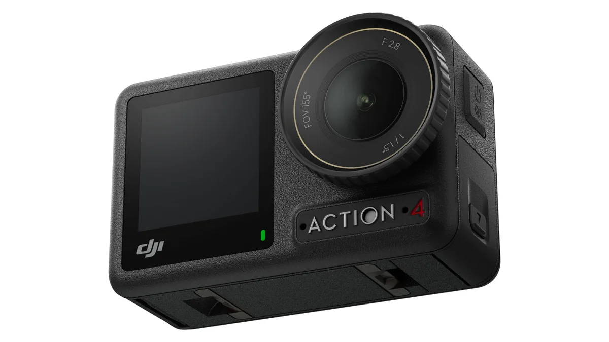 DJI Osmo Action 4 SD card error
