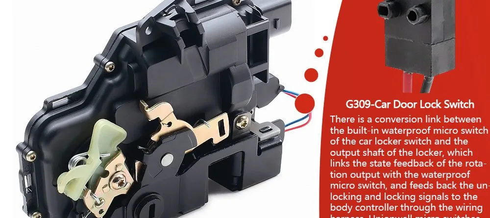 Door latch micro-switch sensor