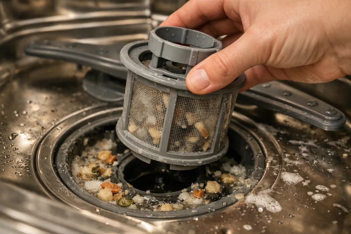 drain pump impeller blockage