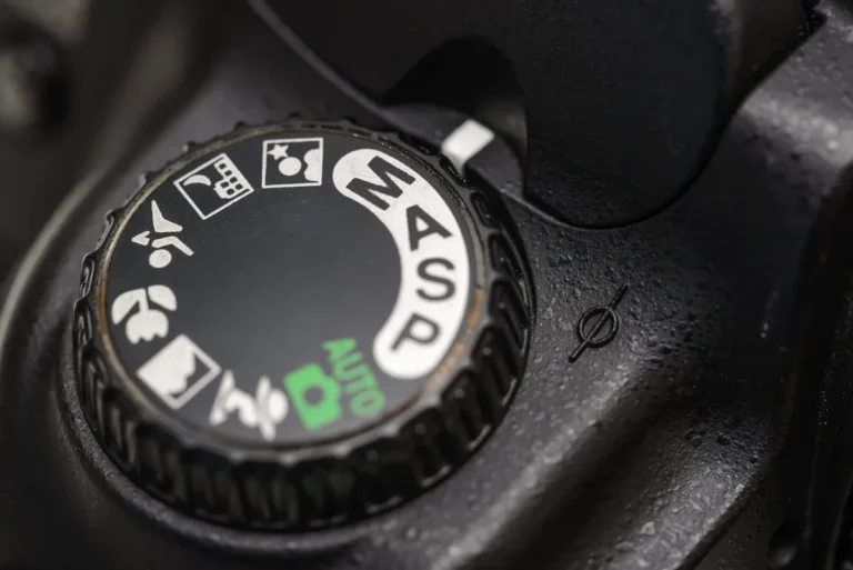 DSLR camera settings manual mode