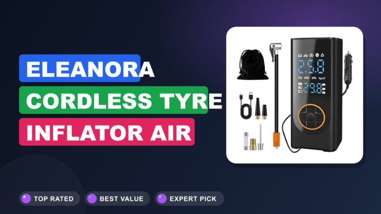 Eleanora Cordless Tyre Inflator air Compressor Review