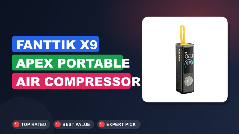 Fanttik X9 APEX Portable Air Compressor Review