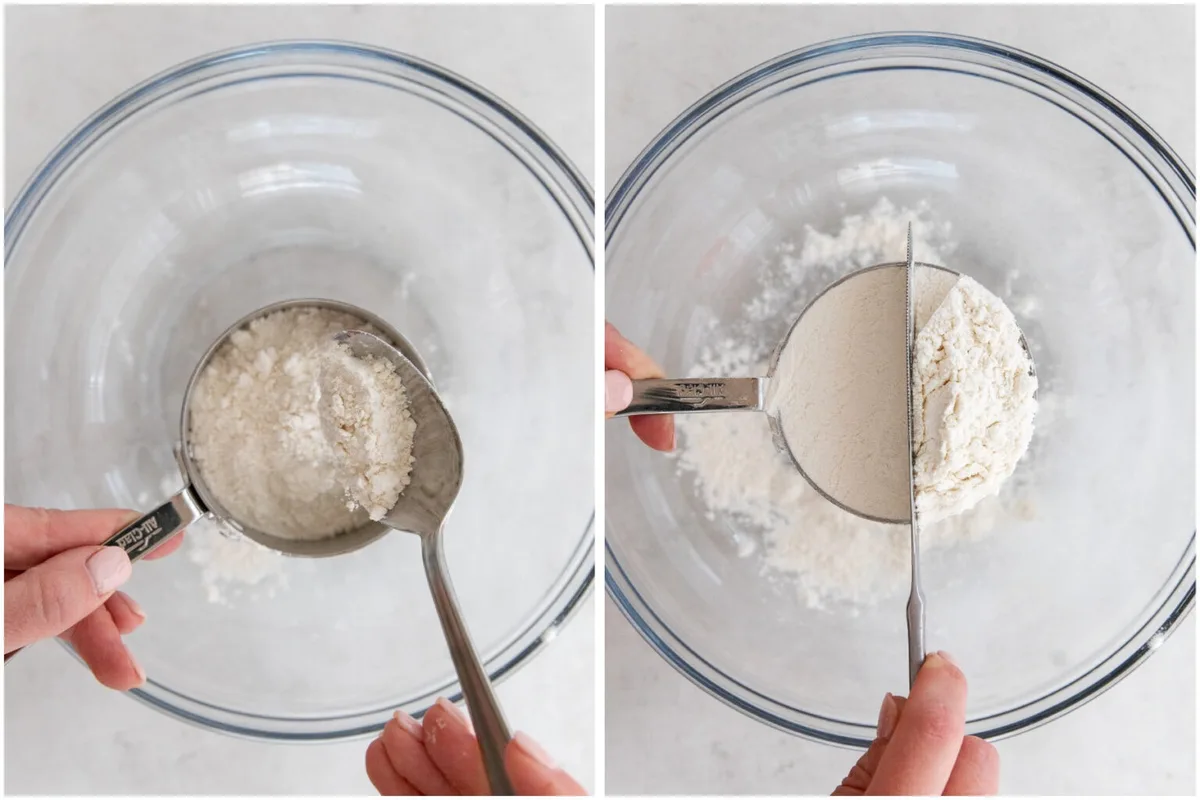 Flour density before vs. after sifting