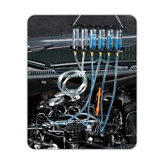 fuel injector return flow test