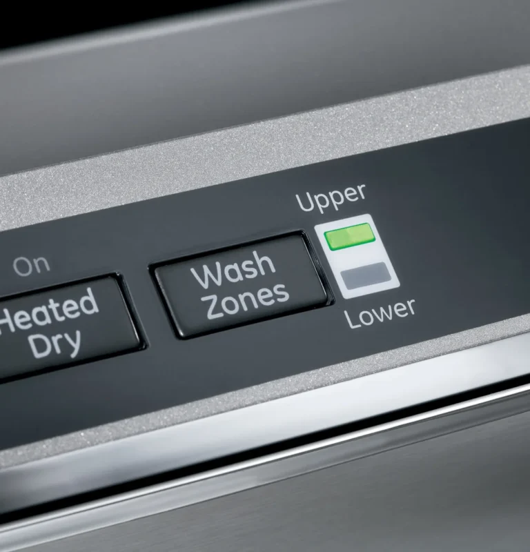 GE Cafe dishwasher control panel