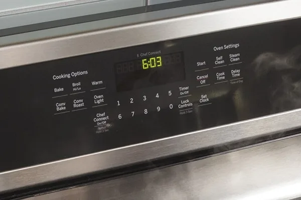 GE Opal error codes panel