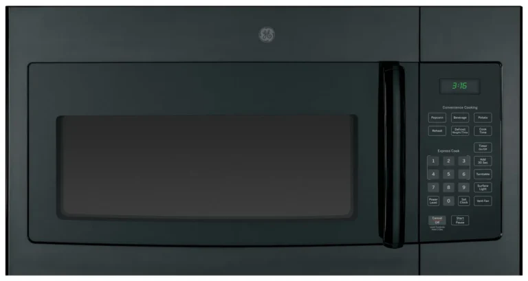 GE over-the-range microwave troubleshooting