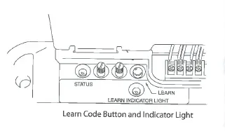 Genie motor unit diagnostic light