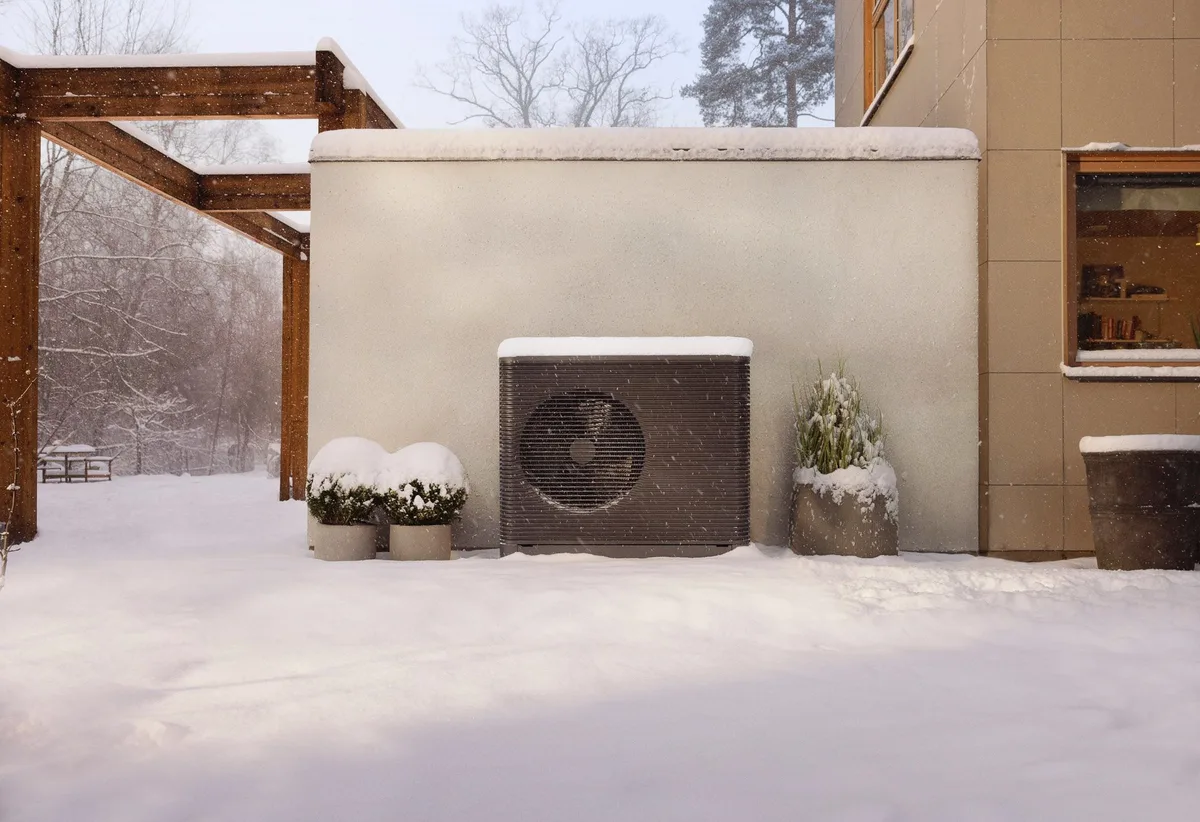 Heat pumps (air-source, used for both heating and cooling)
