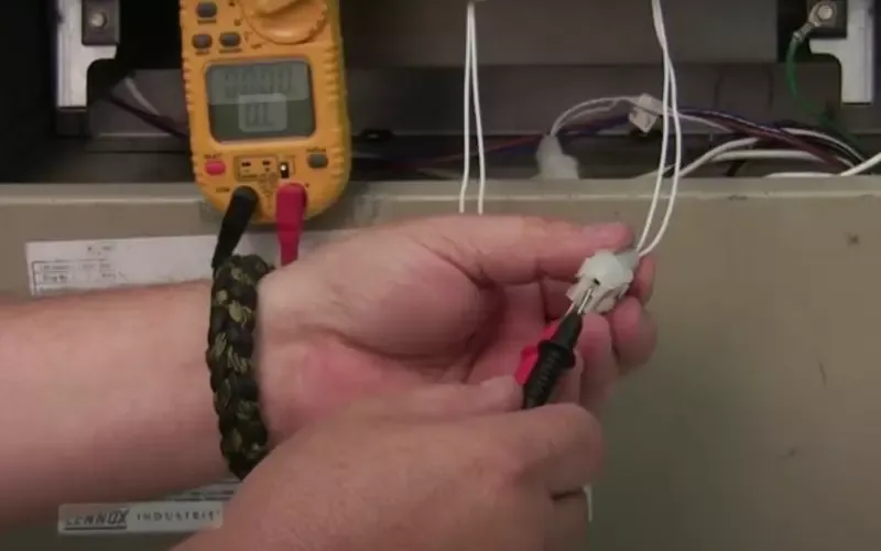 Hot surface igniter resistance check