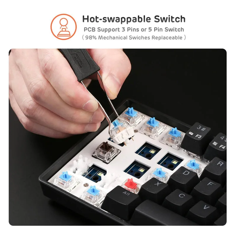 Hot-swappable switch