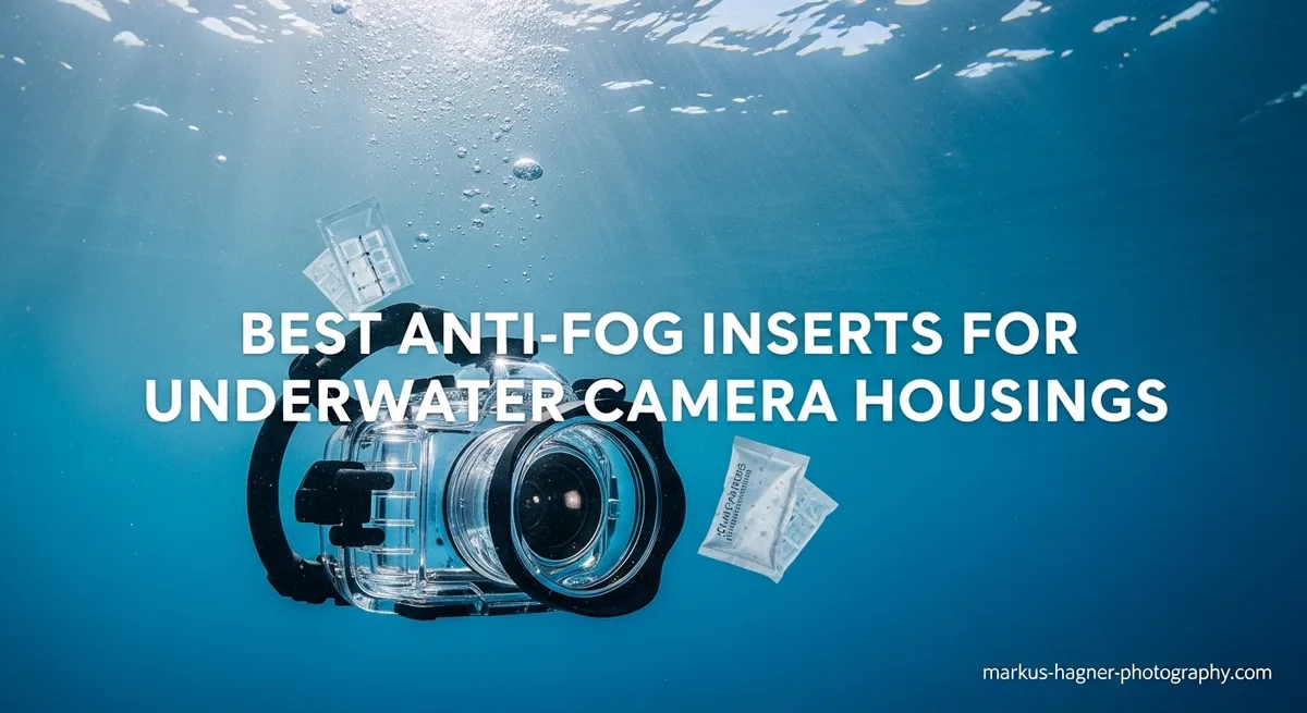 how to prevent underwater camera condensation