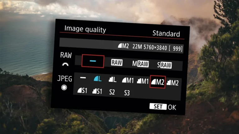 how to shoot RAW on DSLR camera