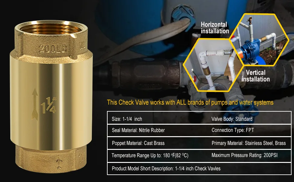 How To Unstick A Well Check Valve