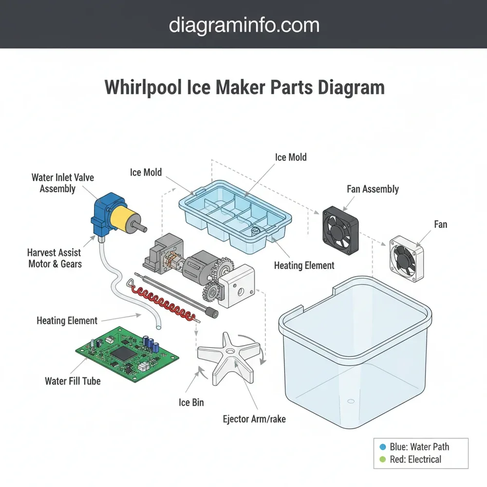 Ice maker assembly