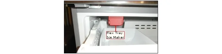 ice maker test button