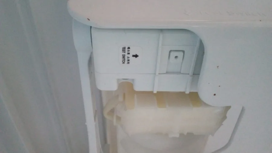 ice maker test mode reset Samsung