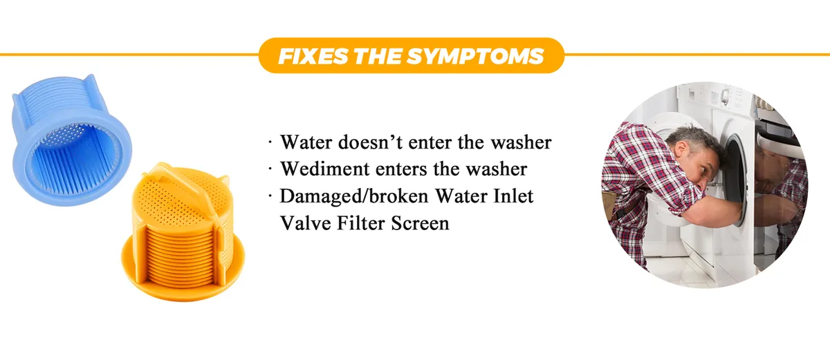 Inlet screen filters