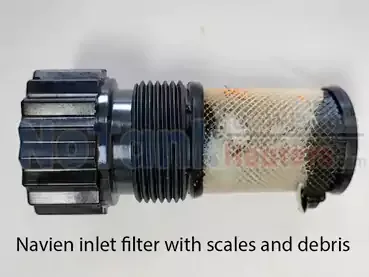 Inlet water filter (Y-strainer)