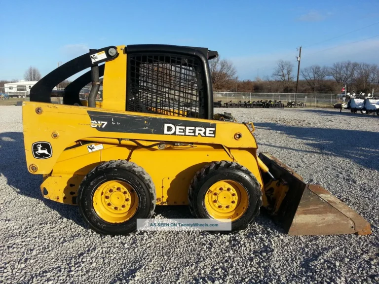 John Deere 317 Skid Steer Problems