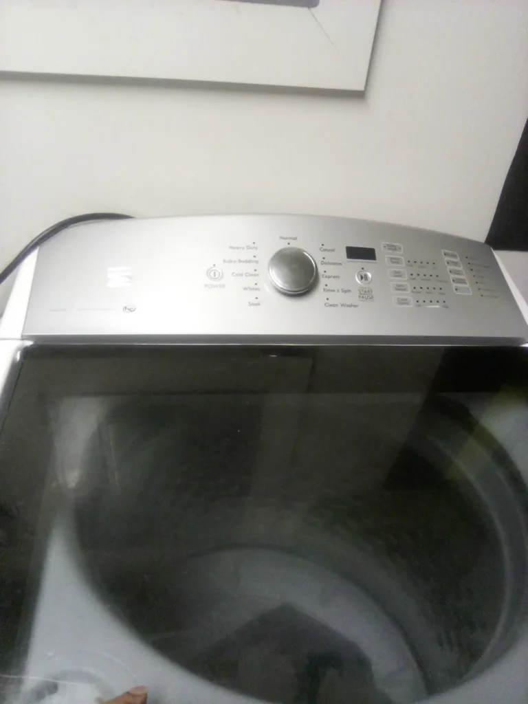 Kenmore 600 Series Washer Troubleshooting