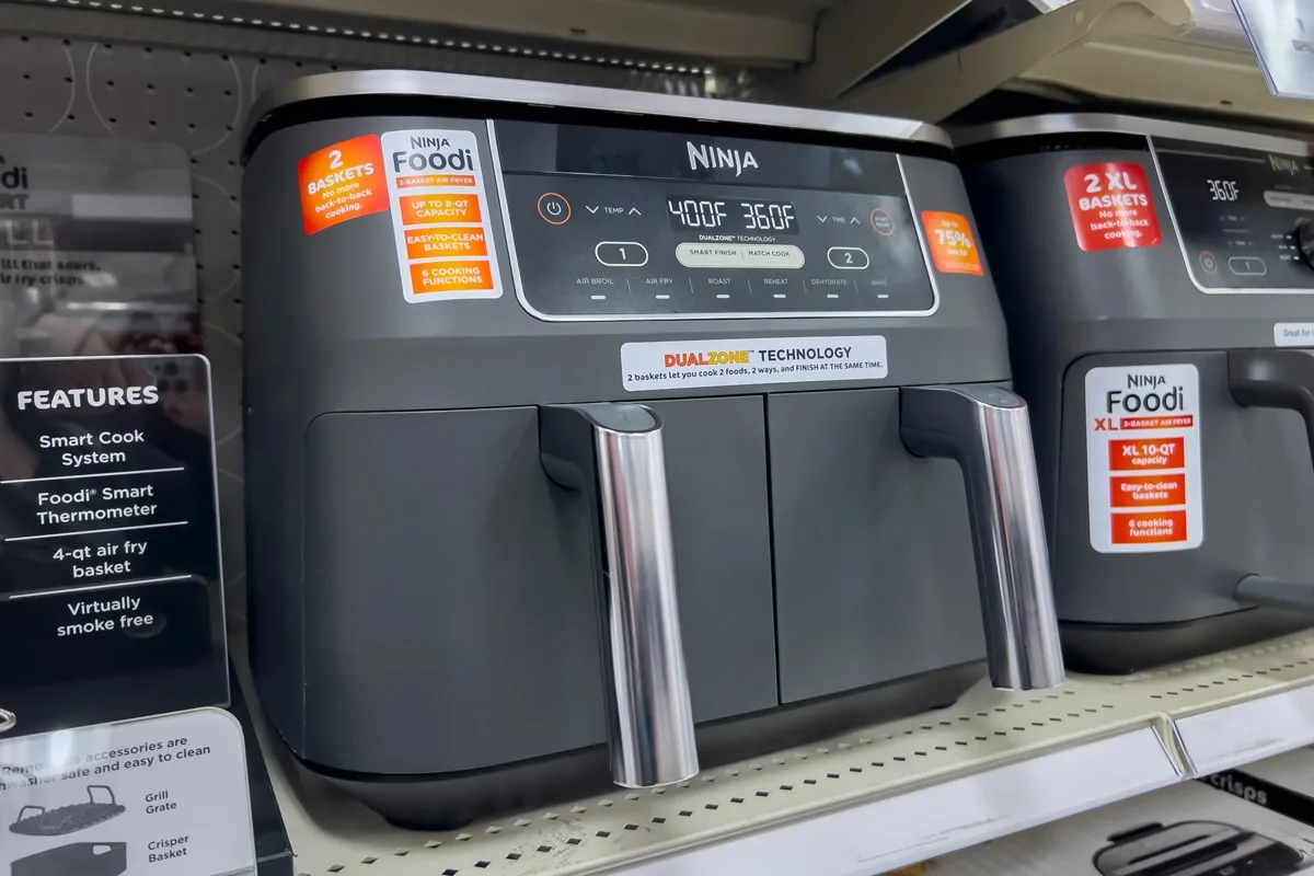 label with model and serial number