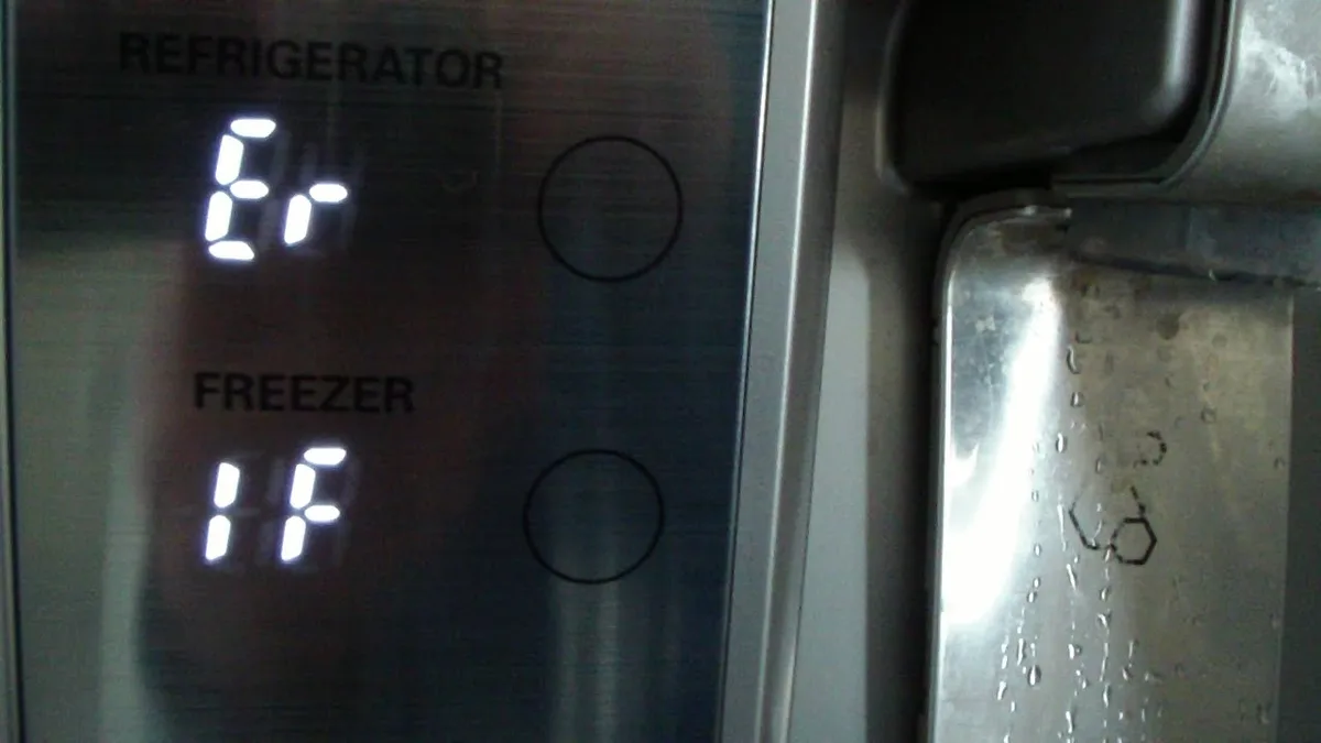 Lg Refrigerator Error Code Er Rf